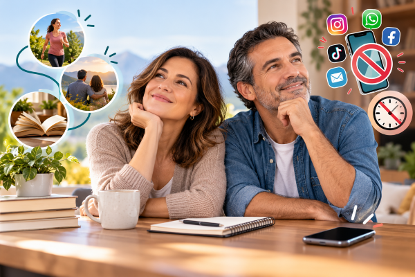 Hiperconectividad después de los 40: recupera tu tiempo en solo 7 días